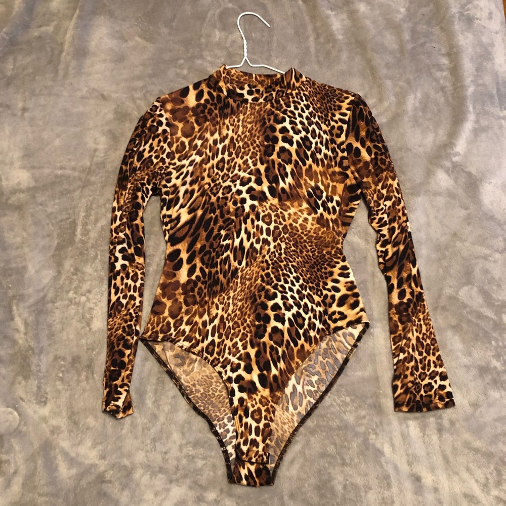 Cheetah Print Bodysuit